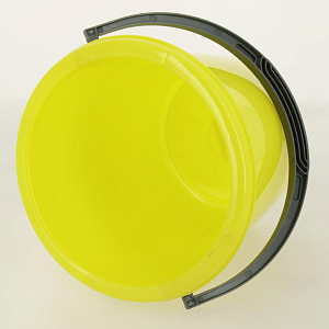 Ведро 3л ШЕФ ПОЛИМЕР. Экологически чистый ударопрочный материал. Усиленный Корпус.Утолщенное дно.Бортик усилен ребрами жесткости. Желтое. Полипропилен 000000000001209396