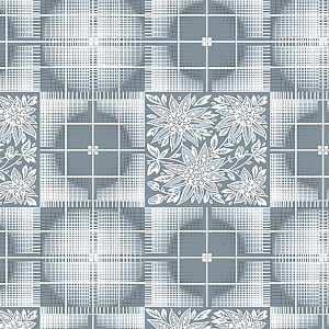 Скатерть 132х220см V-LINE ажурная микс пвх 000000000001087476