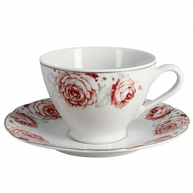 Чайный сервиз Чайная роза Bohemia, 15 предметов 000000000001108448