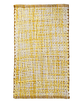 Коврик для ванной 50х80см LUCKY Wicker противоскользящий желтый хлопок/полиэстер 000000000001225650