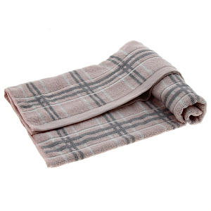 Полотенце Клетка DE'NASTIA 50х90см розовый 70%Бамбук/30%Хлопок T000040 000000000001104393