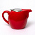 Чайник заварочный 1,3л ПОСУДА с фильтром, красный 000000000001177800