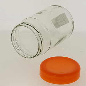 Банка для хранения 700 мл оранжевая крышка 124-13102 000000000001182811