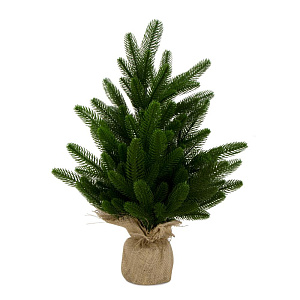 Ель искусственная 60 см голубая литая 000000000001225519