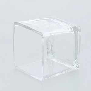 Ваза 6х6см квадратная прозрачная стекло 000000000001209248