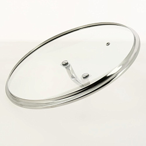 Кастрюля PRIME 10л ПОСУДА ЦЕНТР, нержавеющая сталь, стеклянная крышка, PC05394 000000000001200024