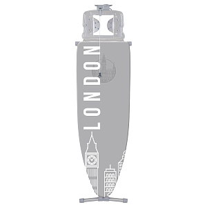 Доска гладильная 122х40см НИКА 9 в ассортименте металл/хлопок 000000000001222386