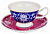 Набор чайный фарфор 12шт 6чашек 200мл+6 блюдец подарочная упаковка МАРКИЗА Фантазия 122-17002 000000000001195498