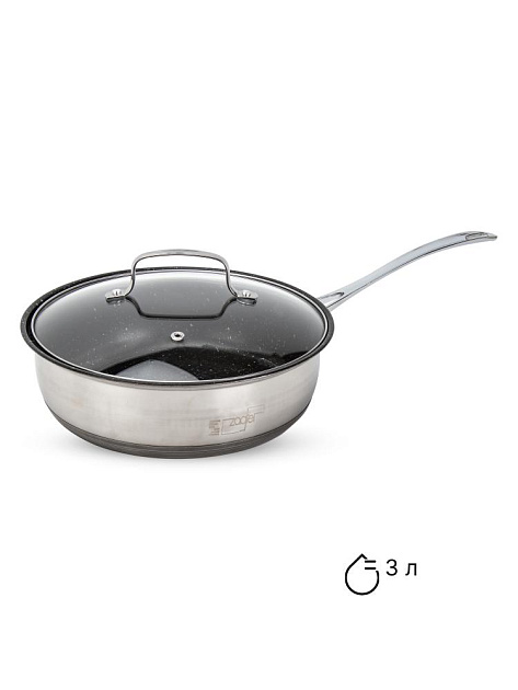 Набор посуды для приготовления 12 предметов толщина стали 0,5мм нержавеющая сталь 000000000001228071