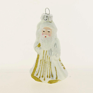 Формовая игрушка Дед Мороз 12см стекло ВС-2438 000000000001191703