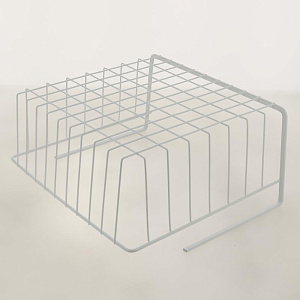 Полка подвесная 30х26х14см METALTEX Babatex нержавеющая сталь 000000000001204521