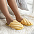 Туфли домашние-тапки р.38-39 LUCKY Мороженое желтый искусственный мех полиэстер 000000000001214550