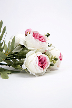 Цветок искусственный "Пионы букет" 32см R011043 000000000001199233