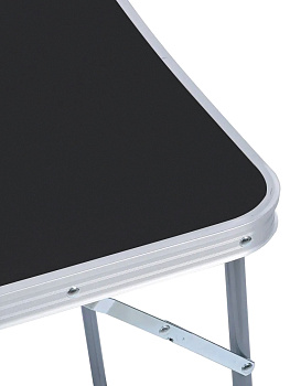 Стол складной 70х50х60см туристический черный металл 000000000001227423