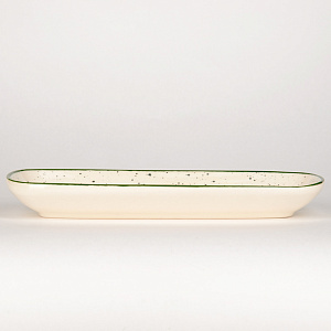 Блюдо сервировочное 24х9,5см CERA TALE Авокадо глазурованная керамика 000000000001210417