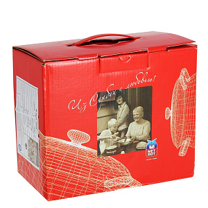 Кастрюля 2,2л Хлеб металлическая крышка 000000000001084083