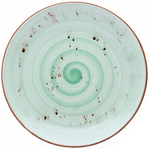 Набор столовой посуды 24 предмета TULU PORSELEN Deniz Mint (тарелки: обеденная 25см-6шт, десертная 19см-6шт, салатник 18см-6шт, 14см-6шт) фарфор 000000000001211108