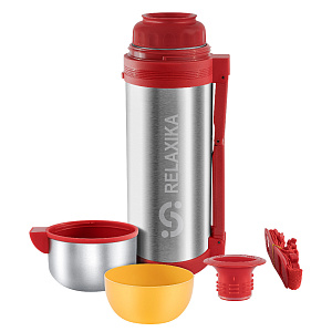 Термос универсальный для еды и напитков 1,8л RELAXIKA 201 нержавеющая сталь Термос универсальный для еды и напитков 1,8л RELAXIKA 201 нержавеющая сталь 000000000001213739