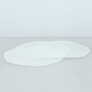 Коврик многоразовый для мантоварок 3шт d25см БАЯРЛАА для приготовления мант бууз хинкалий. Антипригарный. Пищевой тефлон 000000000001211441