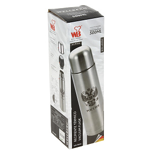 Термос Alpha Wellberg, 0.5л, нержавеющая сталь 000000000001154626