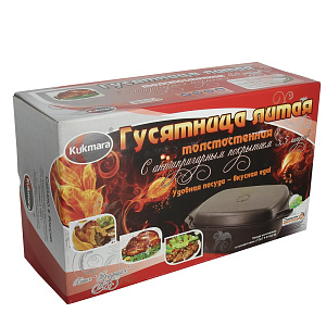 Гусятница 5,5л KUKMARA Традиция антипригарное покрытие литой алюминий 000000000001113071