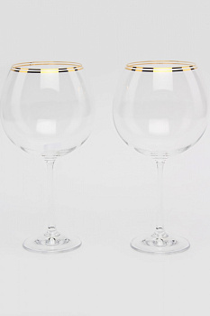 BOHEMIA Cristal   Грандиосо Н-р 2 бокалы  д/ви 710мл10619 000000000001172577