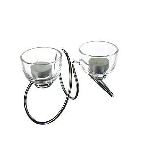 Подсвечник T-Loop Black+Blum, стекло 000000000001123294