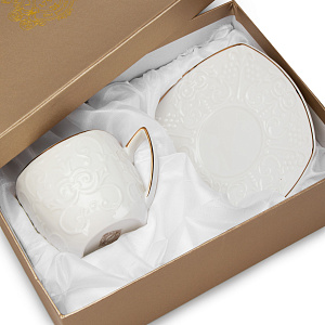 Пара чайная LAGARD 220мл/блюдце фарфор SH08088 000000000001219868