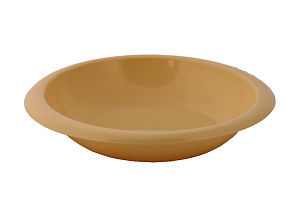 Тарелка столовая 0,75л пластик бежевая Т0411 000000000001197361