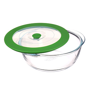 Форма для приготовления и хранения 1л 20см PYREX 4в1 круглая с крышкой 000000000001088907