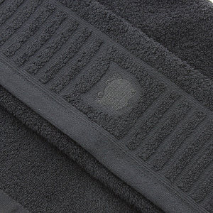 Полотенце DE'NASTIA 70х130см черный 100%Хлопок D000015 000000000001105037