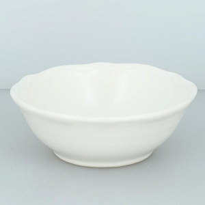 Салатник 15см/360мл DE'NASTIA Romeo кремовый матовый керамика 000000000001216766