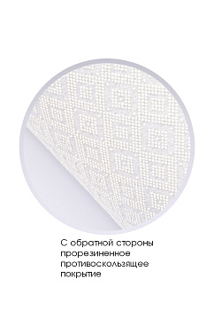 Коврик универсальный 50x80см LUCKY КУБИКИ2 коричневый/бежевый полиэстер 000000000001215847