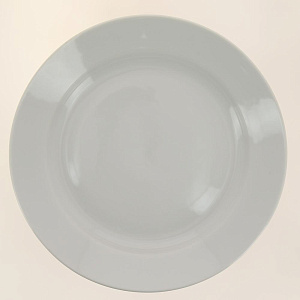 Тарелка фарфор десертная 200 мм супадкий край Белая,024702 000000000001193471