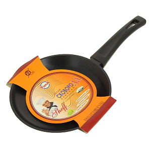 Сковорода блинная 22см TIMA Шеф антипригарное покрытие скошенный край литой алюминий 000000000001099146