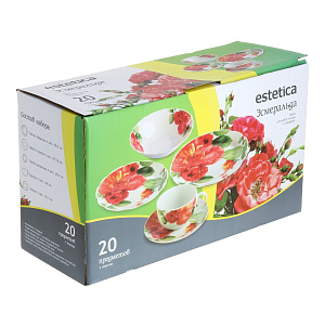 Столовый набор Эсмеральда Matissa, 20 предметов 000000000001119617