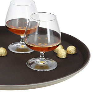 Круглый поднос Luxstahl, 40 см 000000000001064838