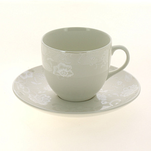 Пара чайная 220мл/15см ESPRADO Premium Fine china Blanco фарфор 000000000001190019