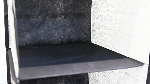 Кофр подвесной 115х26х27см ПОСУДА ЦЕНТР темно-бежевый 000000000001187218