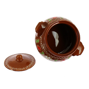 Горшок для запекания Вишенка, 0.7л, керамика 000000000001113736