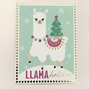 Набор подарочный KAFTAN "Llama Holidays" носки 18-20см и аксессуары 4678894 000000000001202330