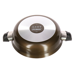 Сотейник с крышкой Attraction Non Pyrex, 24 см 000000000001142281
