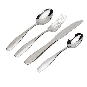 Набор столовых приборов 24 предмета JAGDAMBA Gorden Satin нержавеющая сталь 000000000001217680