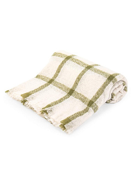 Плед 127х152см Woven Blanket Throw клетка акрил полиэстер 000000000001232269