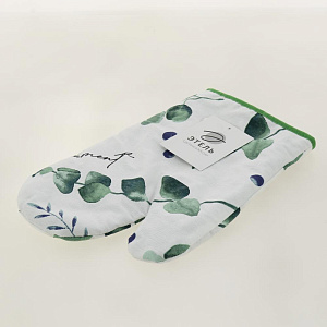 Варежка-прихватка 20х27см Этель Eucalyptus саржа 190гр 100%хлопок 000000000001206648