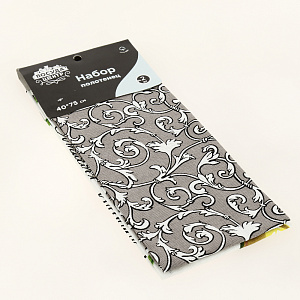 Набор полотенец рогожка ПОСУДА ЦЕНТР (2шт), 40х75см, Уют, ХЛОПОК 100%, PC05351 000000000001194466