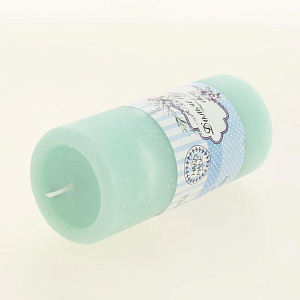 Свеча пеньковая 150х70мм Дольче Вита зеленая 000000000001209288