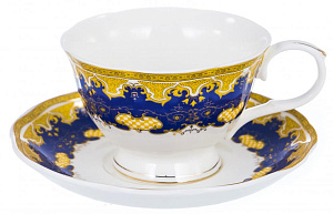 Чайная пара (чашка 220мл) BALSFORD Паллада Мерлин подарочная упаковка фарфор 000000000001193930