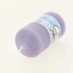 Свеча пеньковая 125х60мм Дольче Вита фиолетовая 000000000001209281