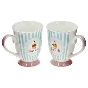 Набор кружек Bergner, фарфор, 2 предмета 000000000001172401